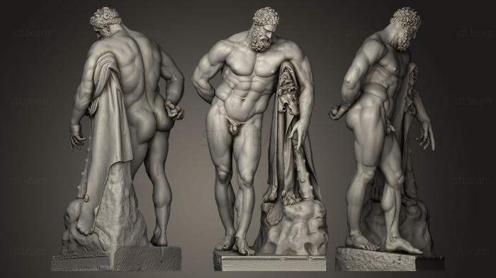 3D model Hercules Farnese (STL)